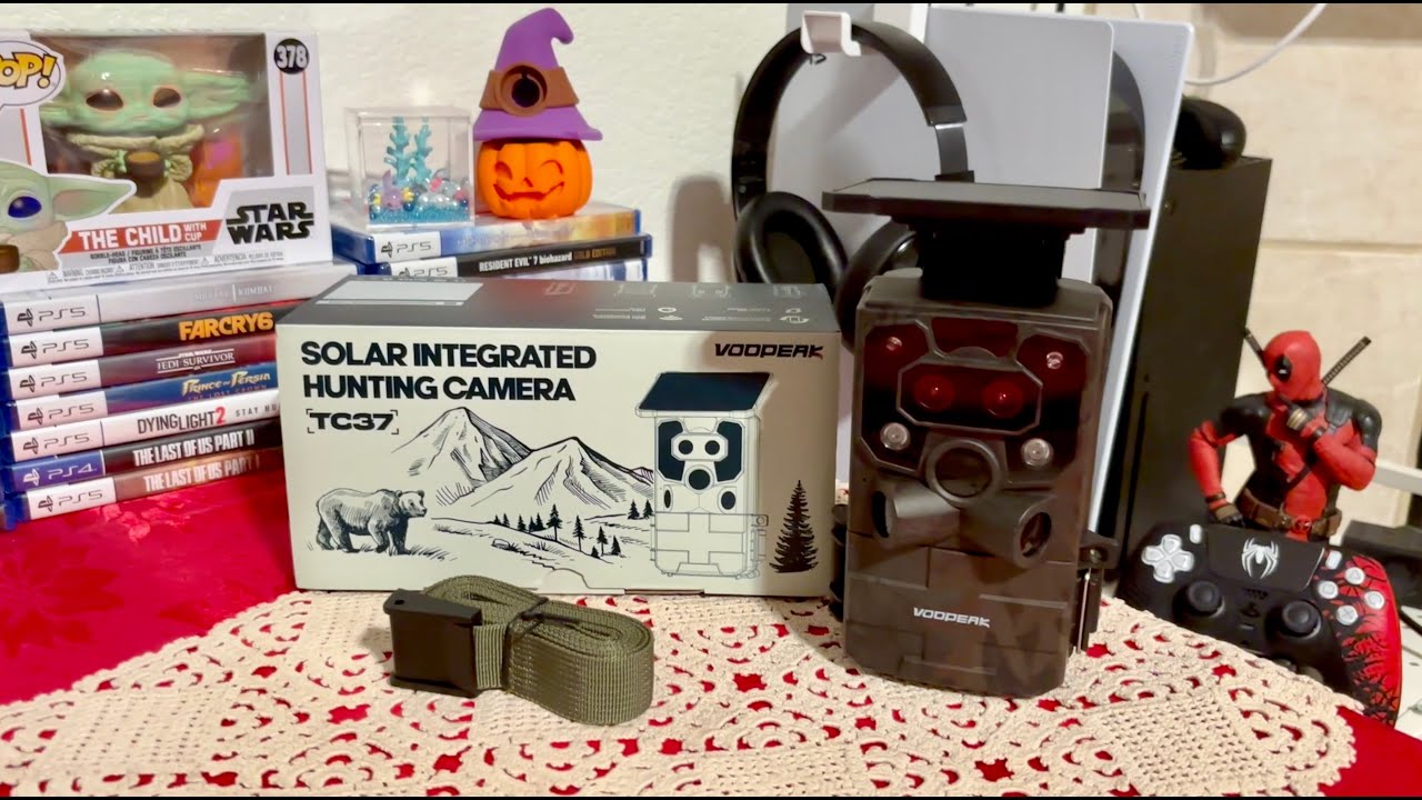 VOOPEAK Trail / Hunting Solar Camera Unboxing, Setup and Overview