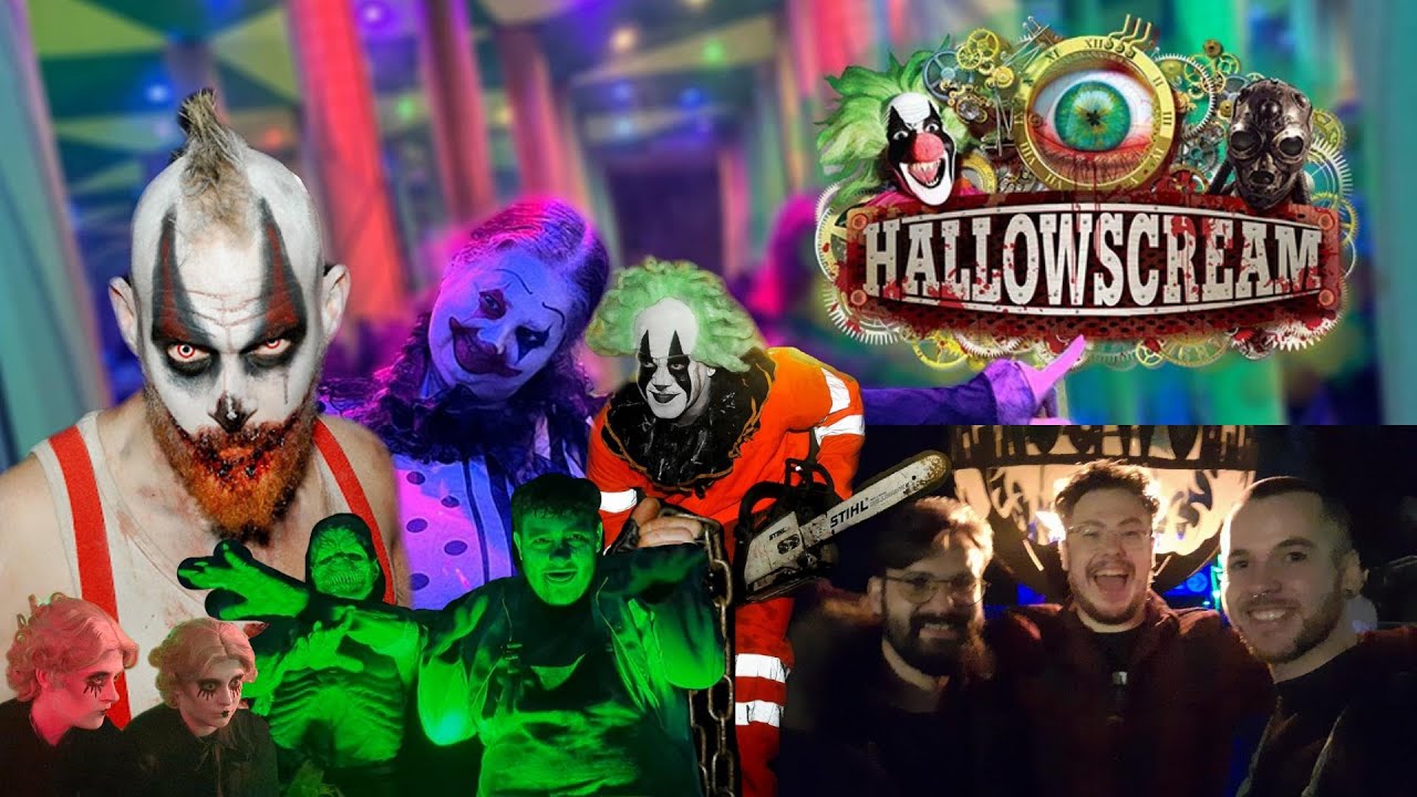 HALLOWSCREAM ЙОРКСКИЙ ЛАБИРИНТ | КЕКСБИ-ЙОРК | VLOG 2023 | ЭКСЛ И ШОН