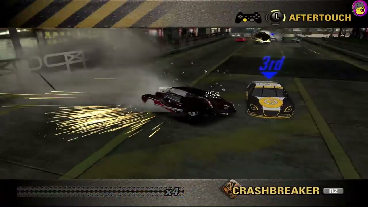 Burnout Revenge Explosive Crashbreaker Race Blue Lightning
