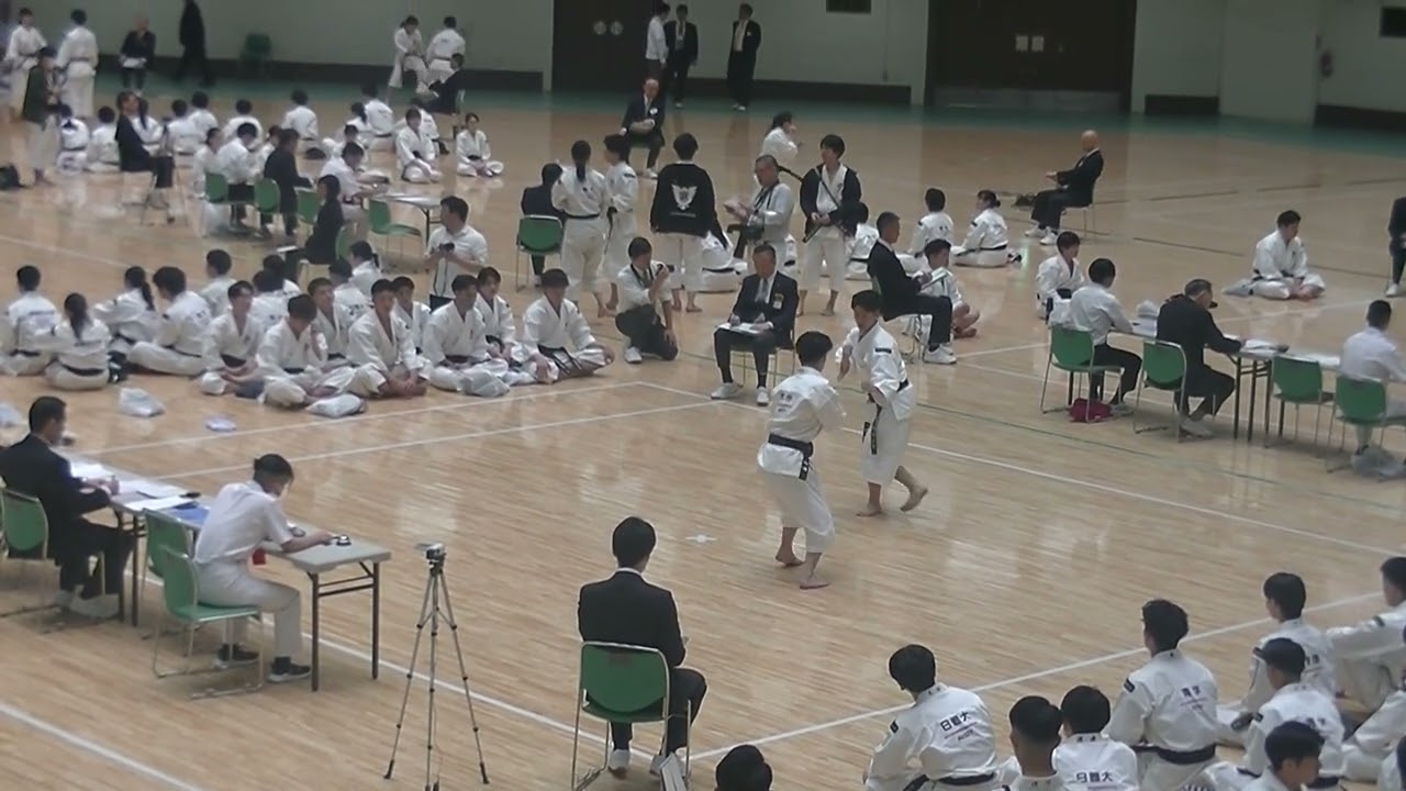 24関東 男子三段以上 本選 明治 小田・阿蘓品 1位