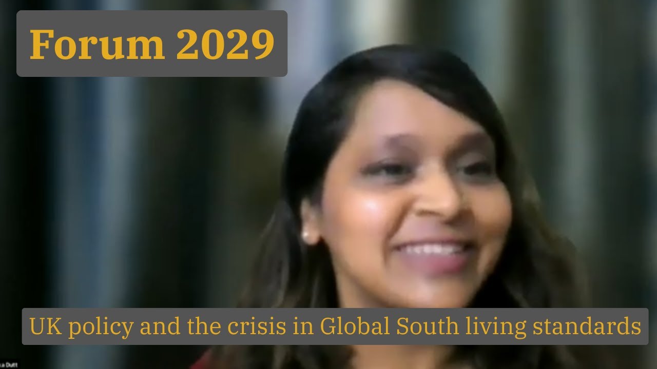 How is the UK driving a crisis in Global South living standards? | Forum 2029
