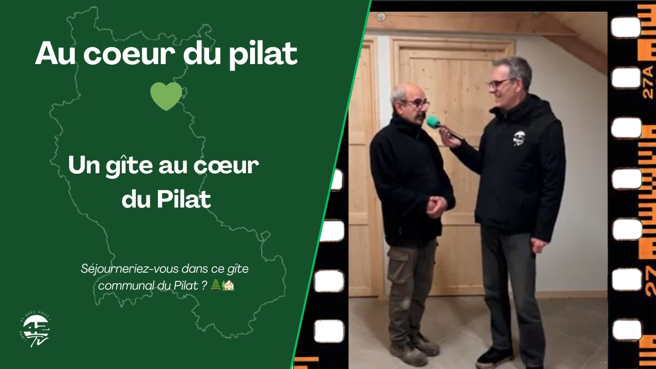 42Tv Au coeur du pilat 💚 | La Versanne transforme son ancienne école en gîte communal
