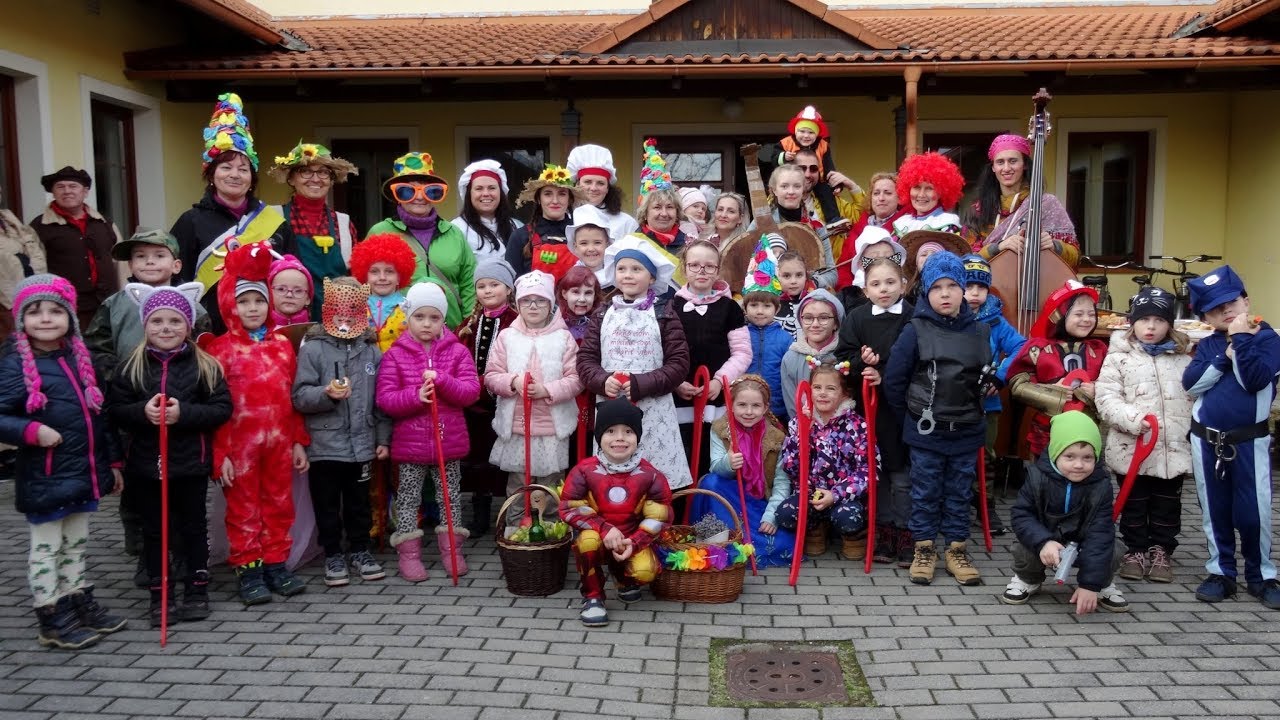 Fašaňk 2019 v MŠ Sluníčko Ratíškovice