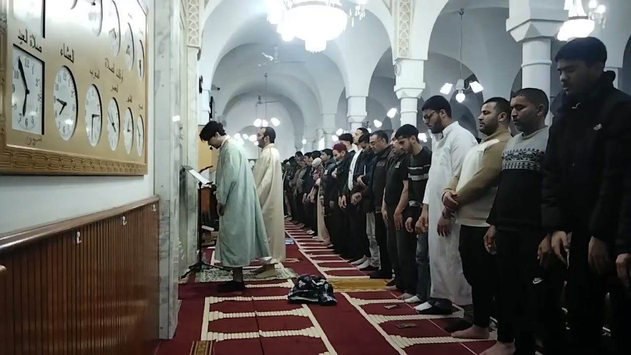 صلاة التراويح ليلة 9 رمضان 1447ه بجامع التضامن بالمنستير