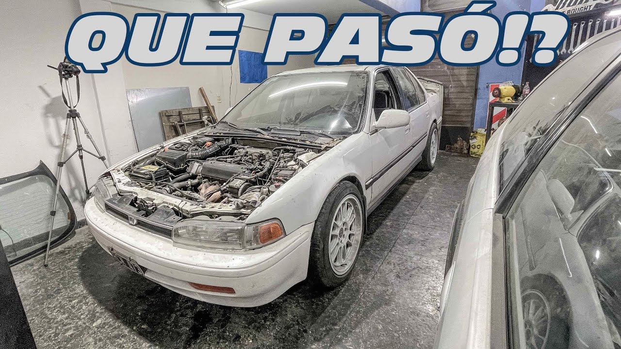 Empezamos con el DESARME del Accord CB7! Motor F22A6 1992