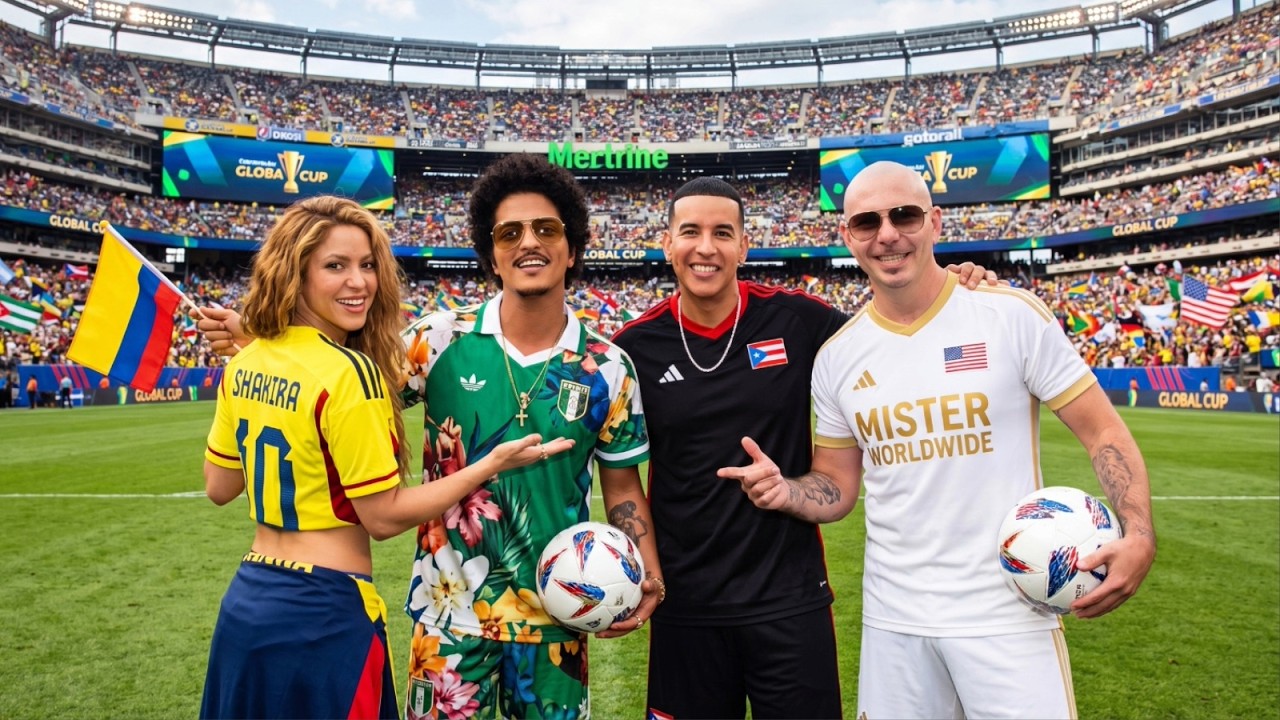 Himno Copa MundIAL 26&trade;| Shakira, Bruno Mars, Daddy Yankee, Pitbull - fAIr play [FlowGPT - DEMO #7]