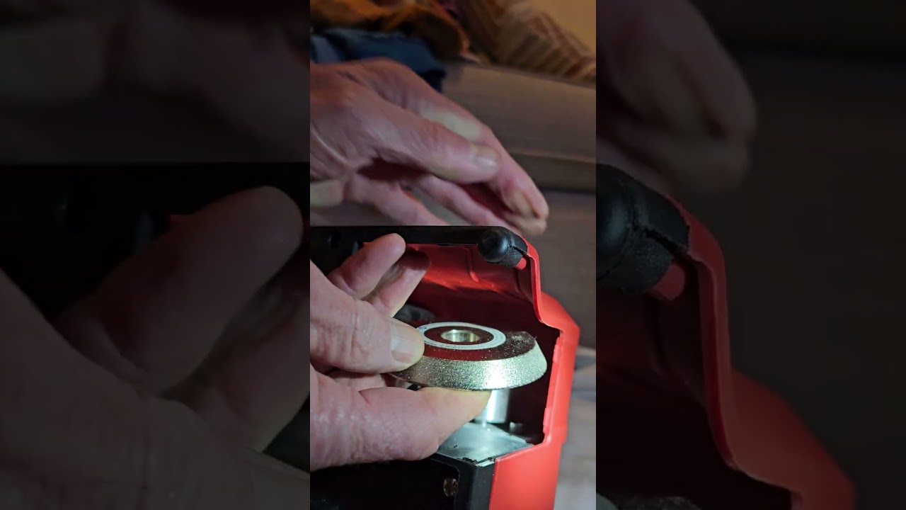 Sealey SMS2008 Drill sharpener grinding wheel replacement.