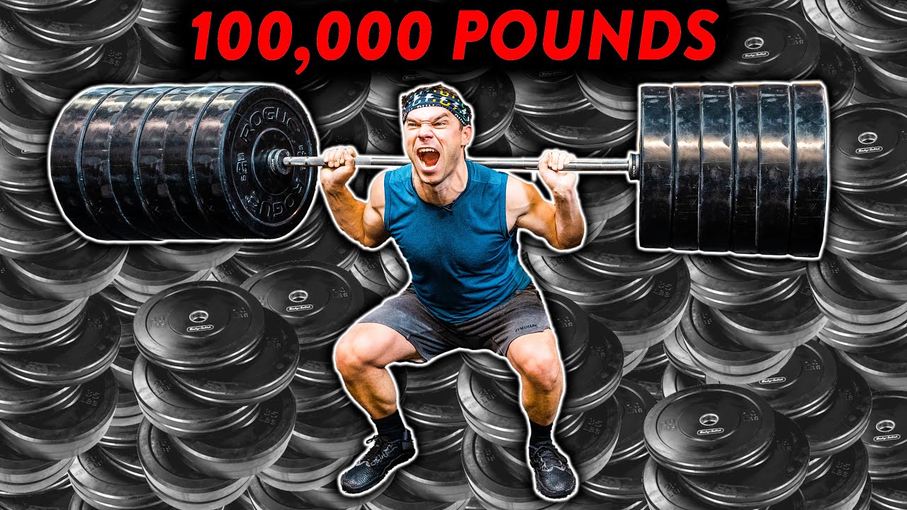 Powerlifting 100,000 POUNDS in 1 Hour (is it possible?)