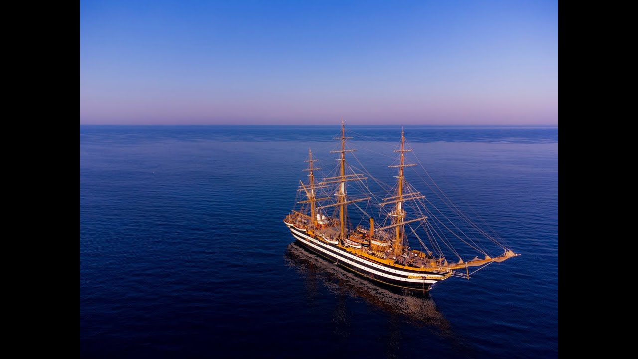 Amerigo Vespucci la nave scuola piu bella del mondo