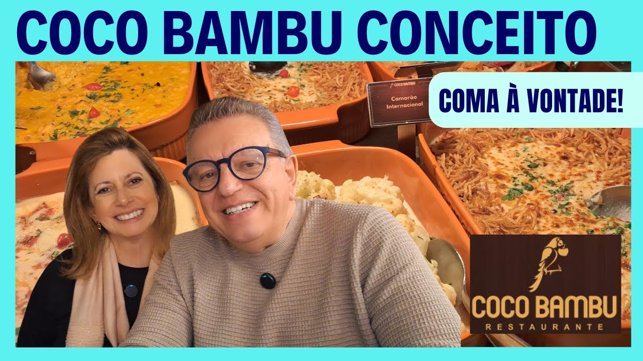 COCO BAMBU CONCEITO | COMENDO À VONTADE!