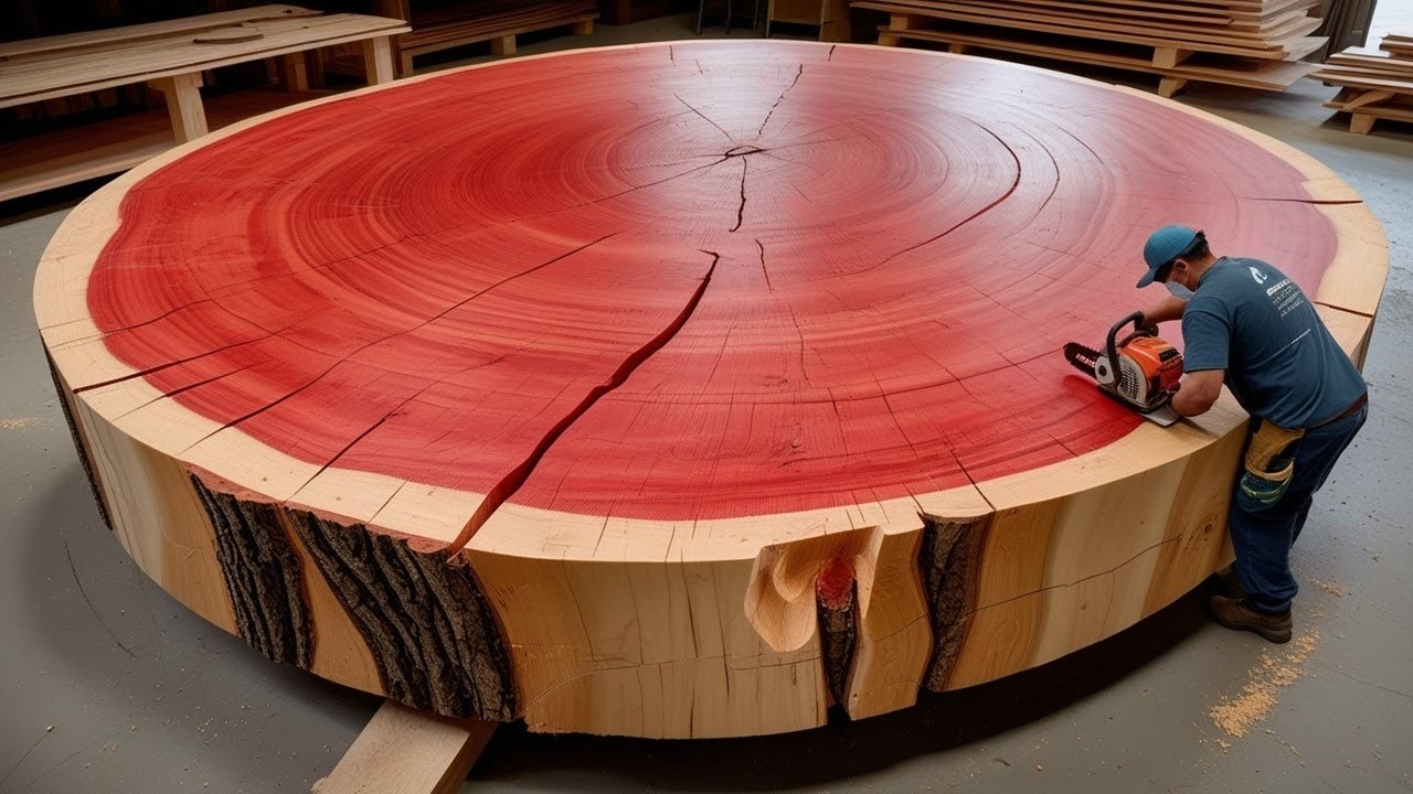 Transforming Ordinary Wood into Luxurious Furniture: See What This Carpenter Did With It?
