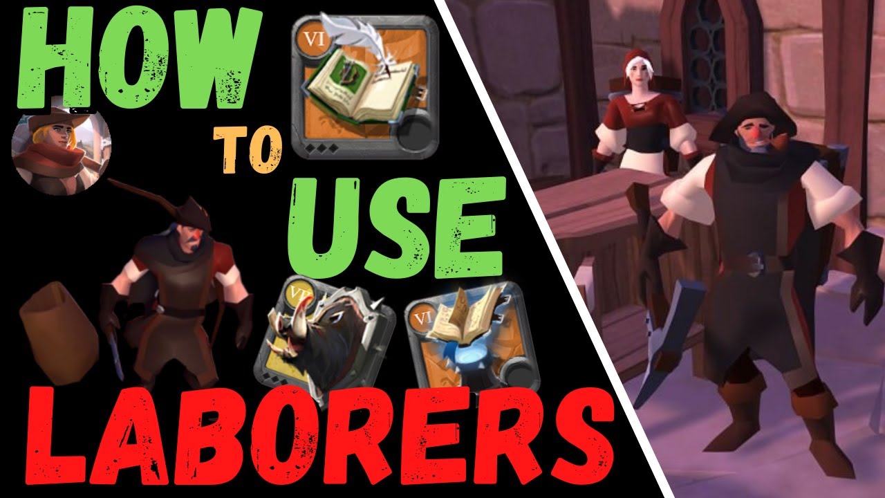 Как начать работу с Laborers & Journals — Albion Online