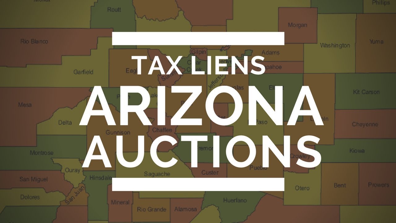 Real Estate Tutorial: Arizona Tax Liens