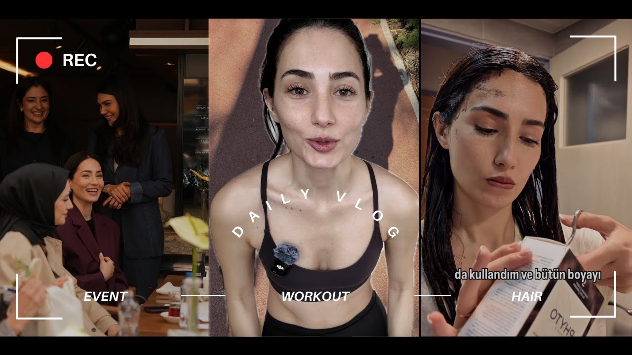 Vlog | Spor, Davet, Günlük Hayatımda Neler Oluyor?