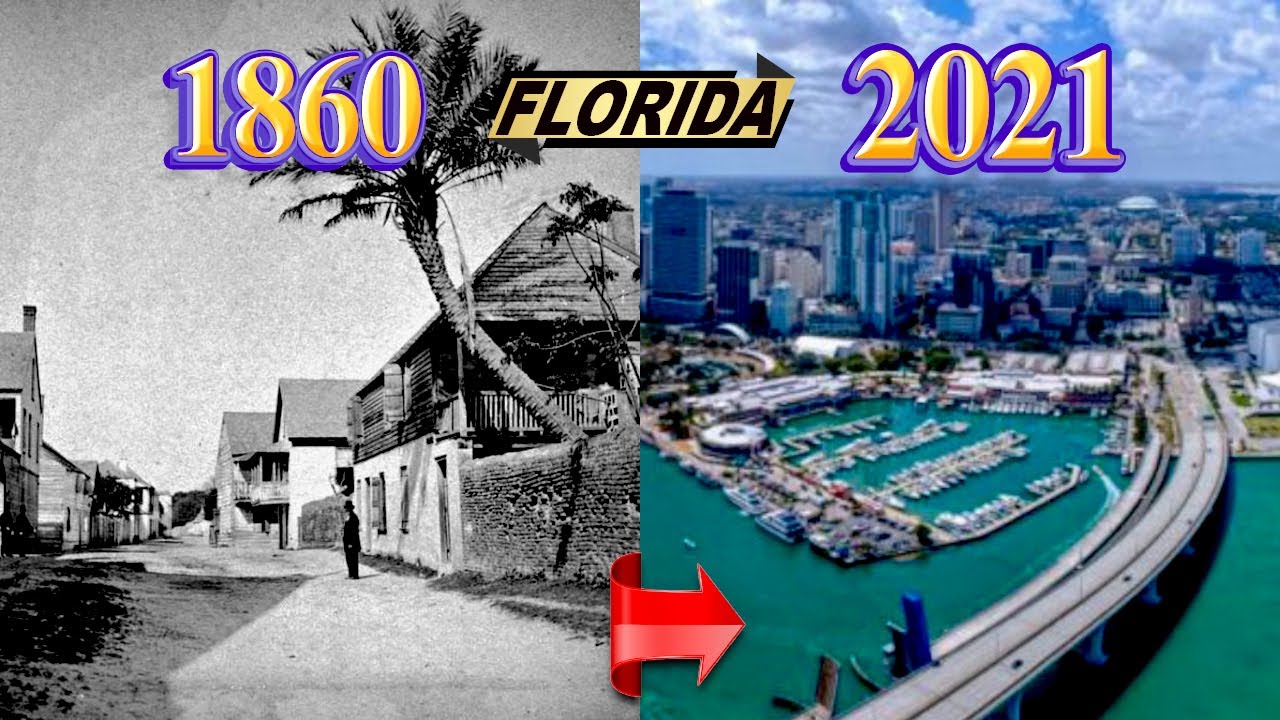 EVOLUTION OF FLORIDA (US State) 1860 - 2021 | EVOLUTION KING'S