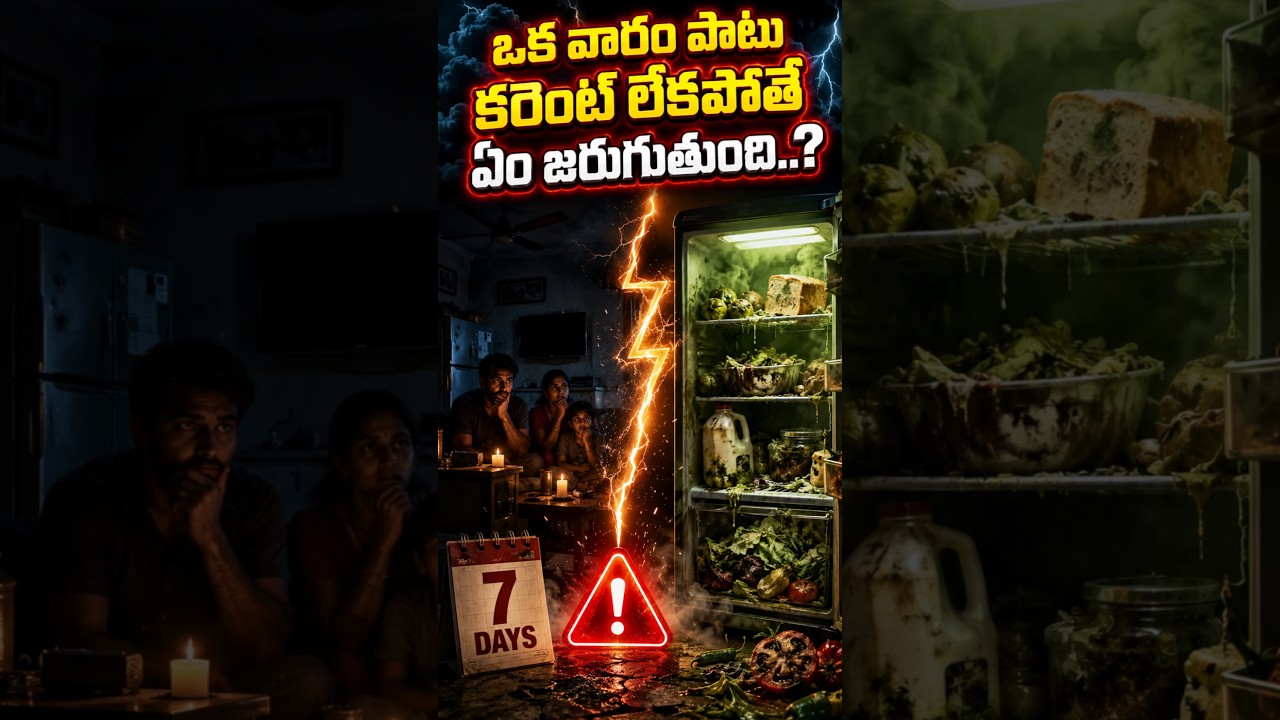 What happens if the power is out for 1 week?🤔😱🤯||#shorts #facts #electricity #ytshorts