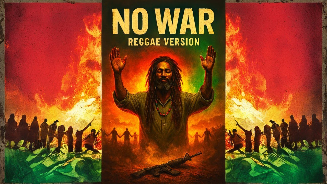 NO WAR &ndash; Powerful Reggae Version | Peace Anthem 2025 (Official Lyric Video)