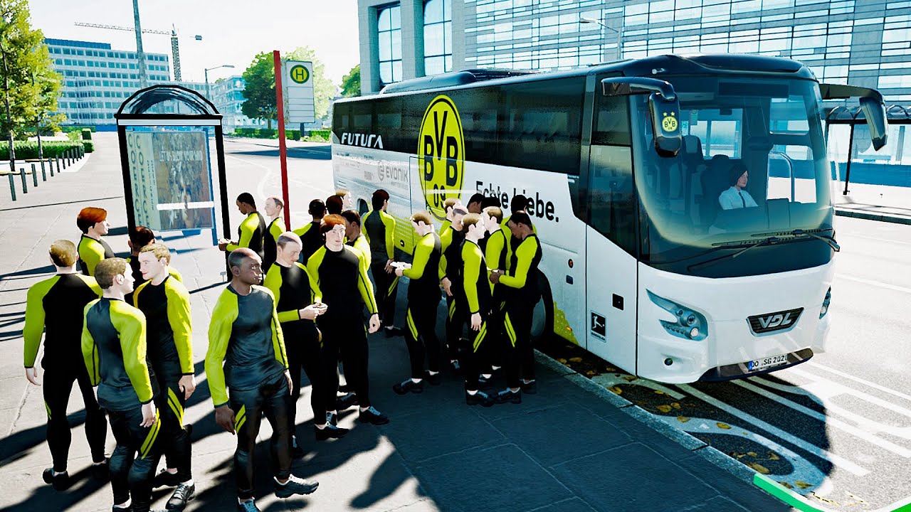 Fernbus Simulator - Football Team Bus ! ! ! GAMEPLAY ! ! !