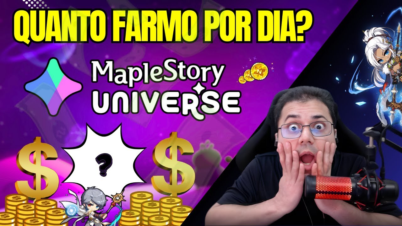 Quanto Eu Ganho Por Dia no MapleStory Universe? (Voc&ecirc; Vai Ficar Chocado!)