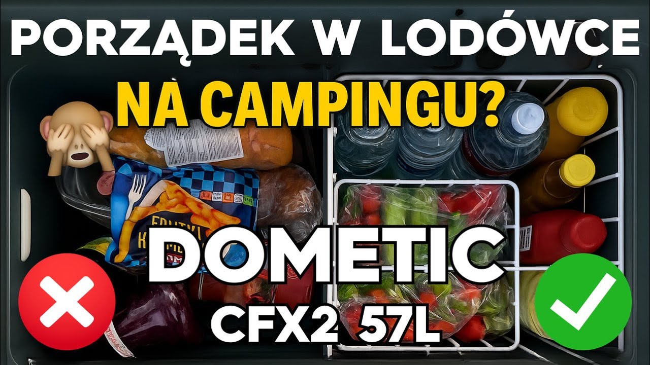 Co mamy w lod&oacute;wce na campingu? Sprzątanie Dometic CFX2 57L 😅🧺