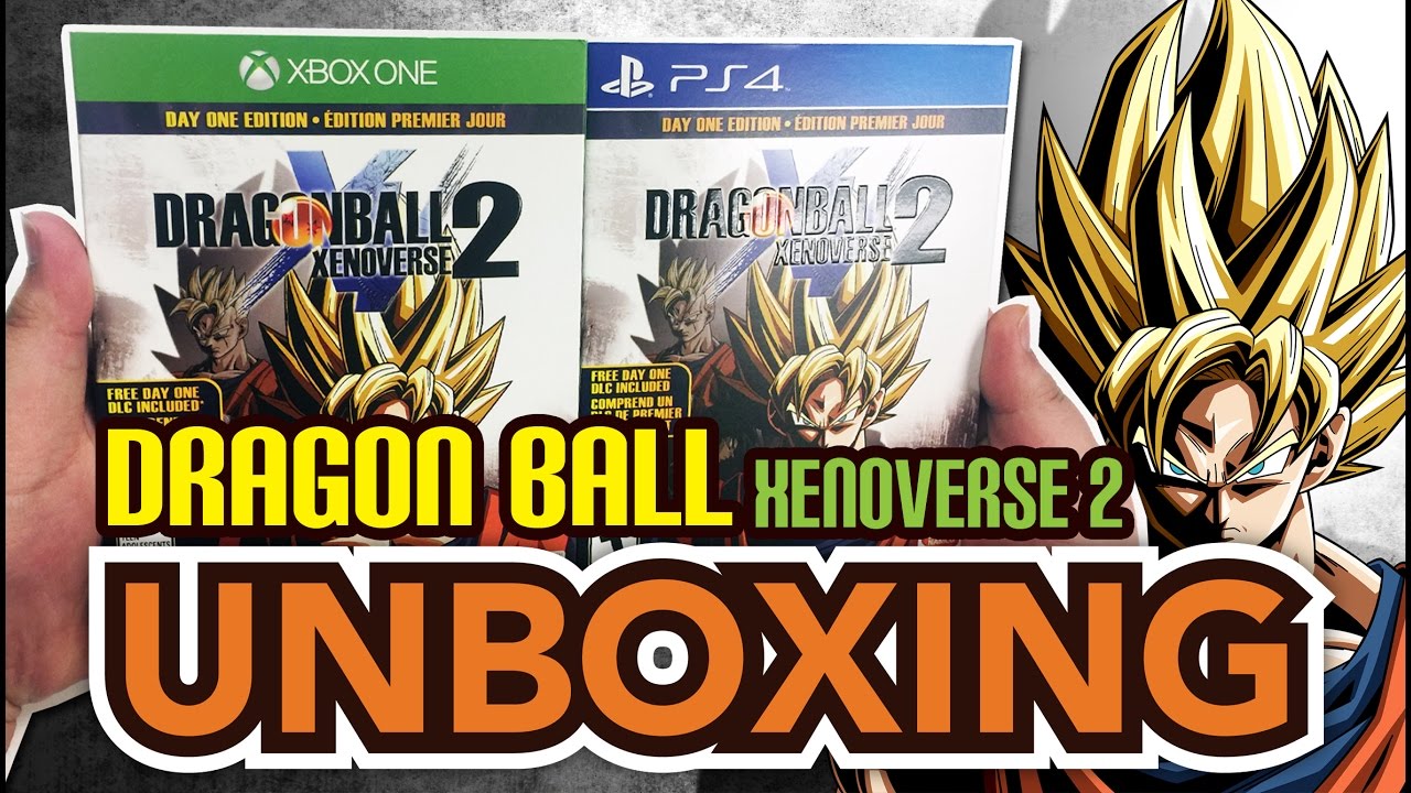 Dragon Ball Xenoverse 2 Day One Edition (PS4/Xbox One) Unboxing !!