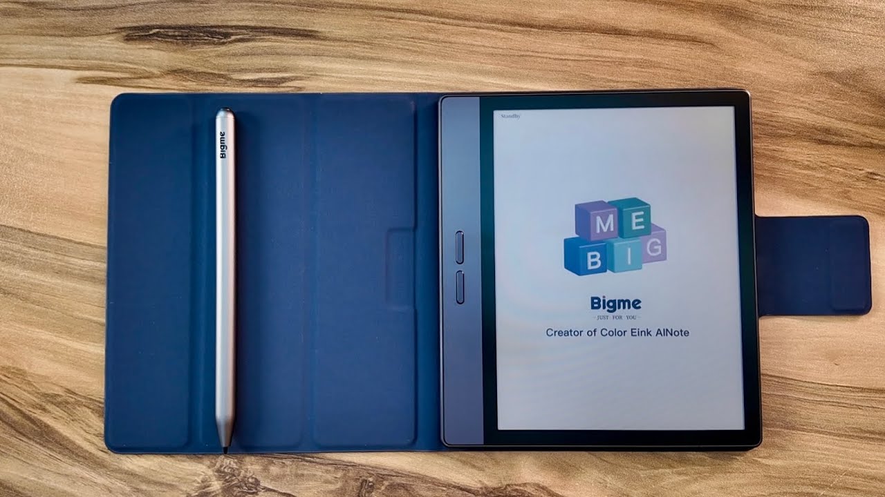 Bigme B7 — 7-дюймовый цветной планшет ePaper с 4G. Распаковка.