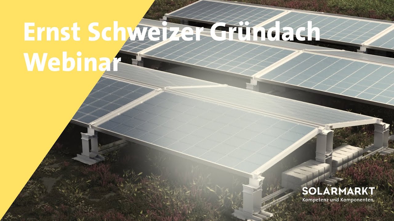 Webinar - Ernst Schweizer - Präsentation Gründach