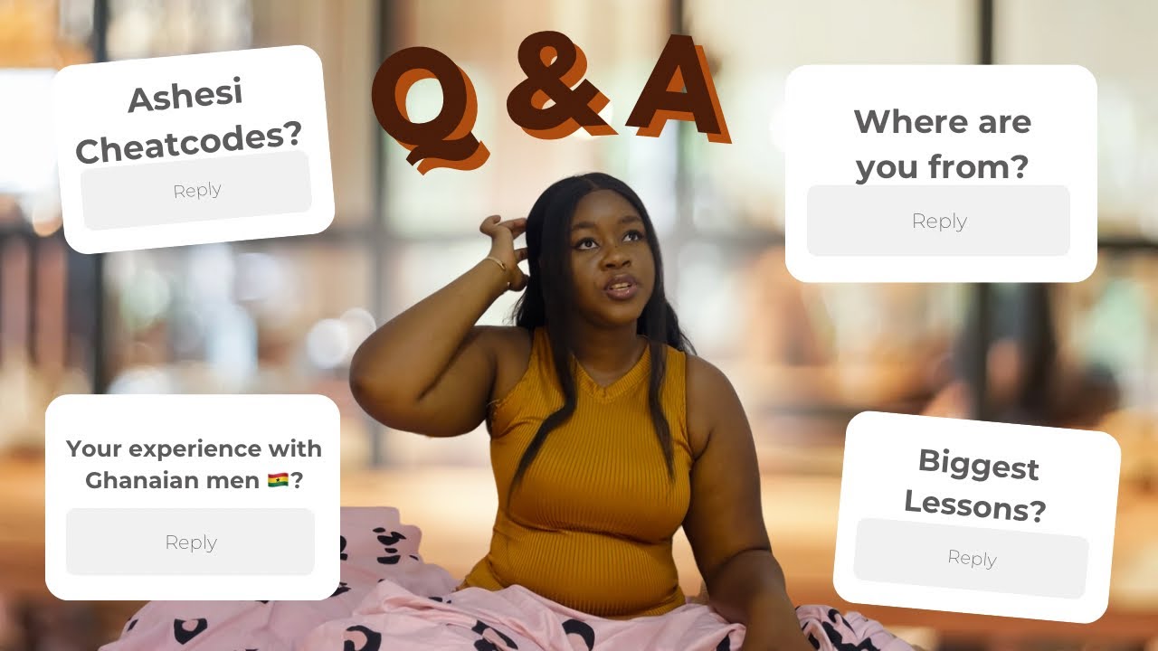 Q&A: Get to know me! 😊| Ashesi University Tips & tricks| Life after Uni | Lessons from my 20s  