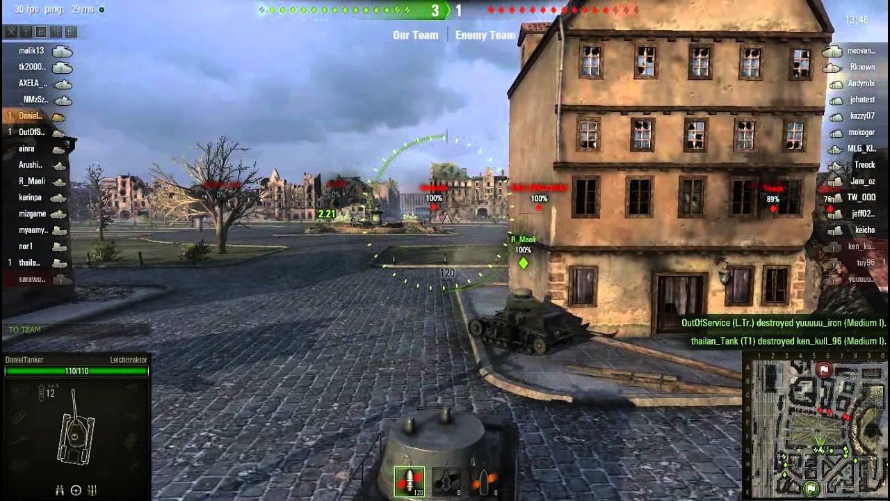 World of Tanks Nvidia GT 840M Gameplay