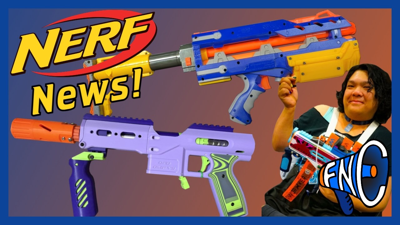 #61 Wild Blaster Remixes, Weird New Darts, and MORE NERF NEWS! | Foam News Collective