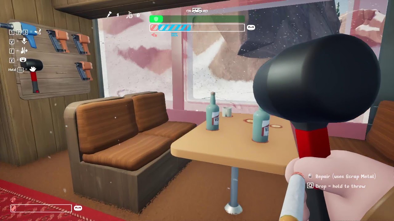 Playing different games with the boys (RV there yet)
