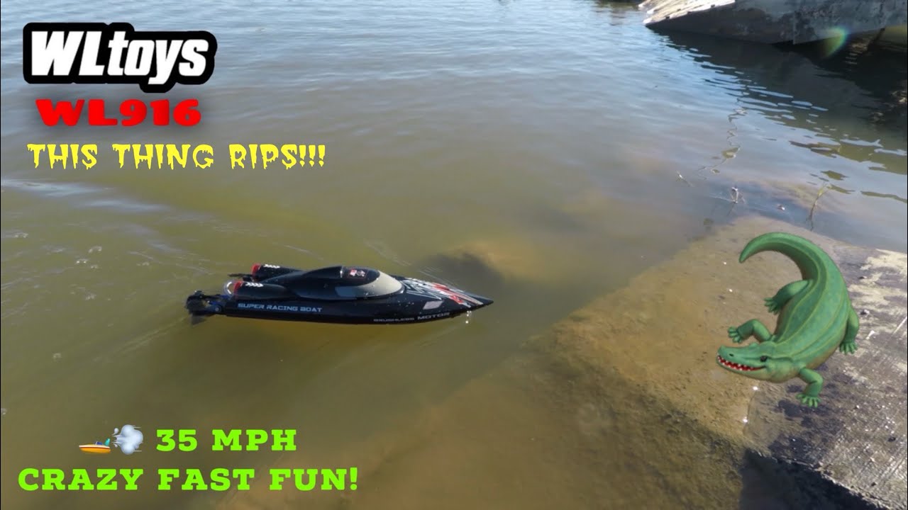 WLTOYS WL916 SUPER RACING RC BOAT 🚤💨 #rc #hobby #rcboat