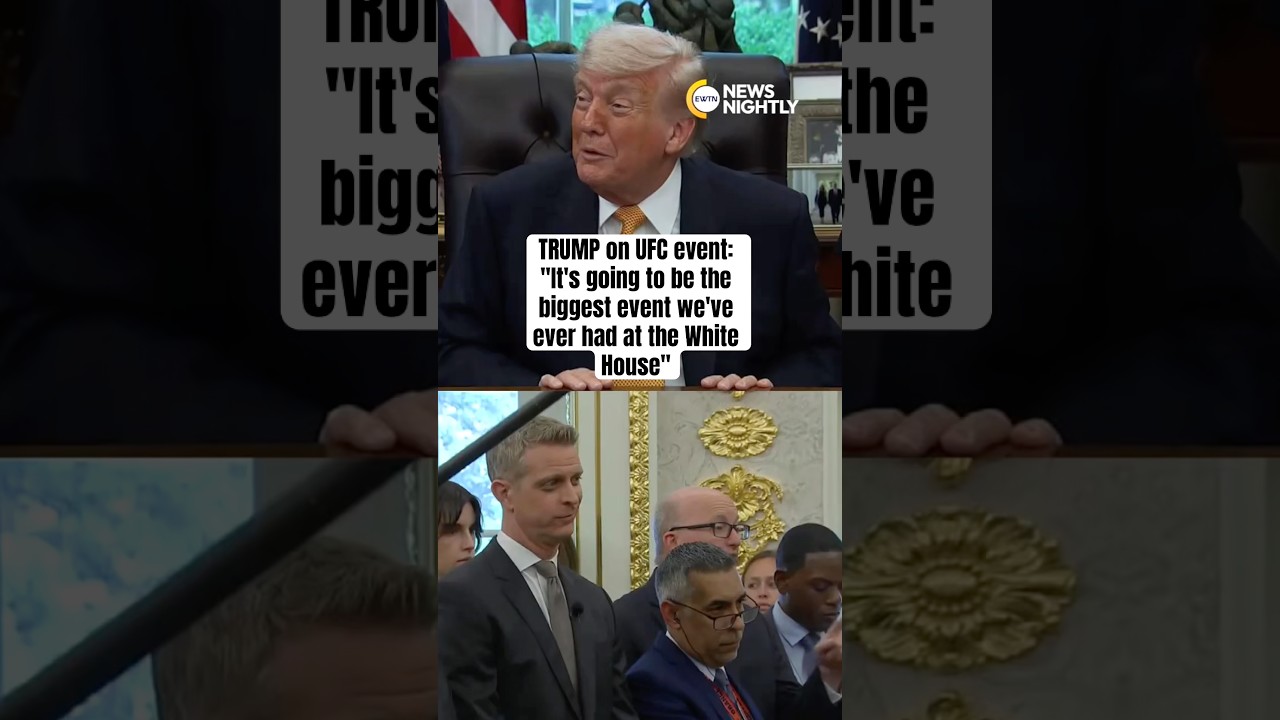 TRUMP on UFC event: 