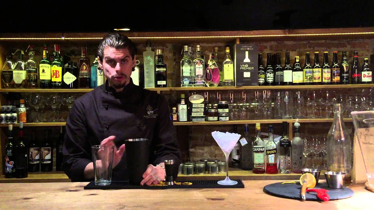 Cómo preparar un Daikiri. Curso de coctelería Vinopremier.com Giuseppe Paduano