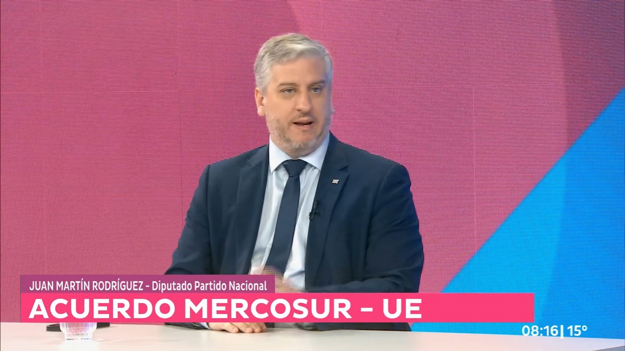 En 5 Sentidos conversamos con Juan Martín Rodríguez, diputado del Partido Nacional