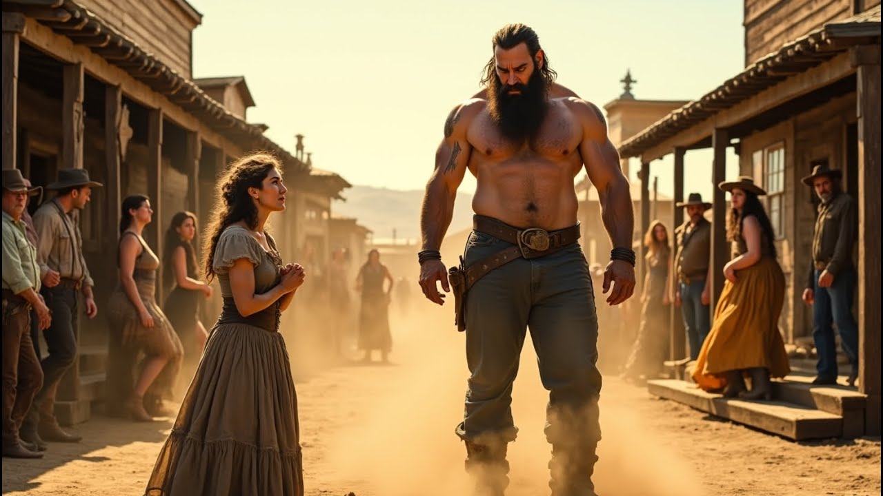 The Poor Widow Begged for Work and Was Mocked—Until the Mountain Man Called Her His Wife