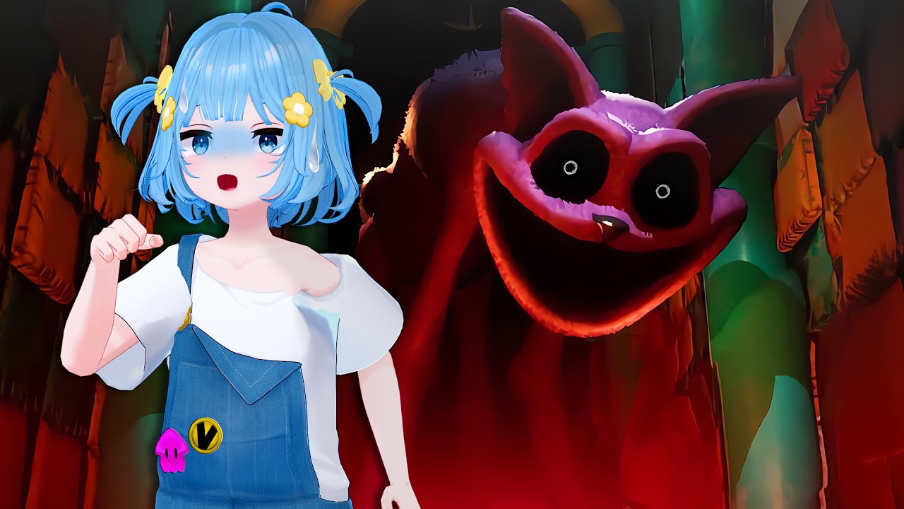 眠ったら死ぬ…恐怖の『キャットナップ』から命がけで逃げろ【ポピープレイタイム チャプター3 / Poppy Playtime Chapter 3】