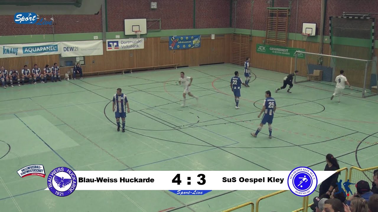 29. Hallenfußball Stadtmeisterschaft Dortmund Vorrunde Halle Huckarde