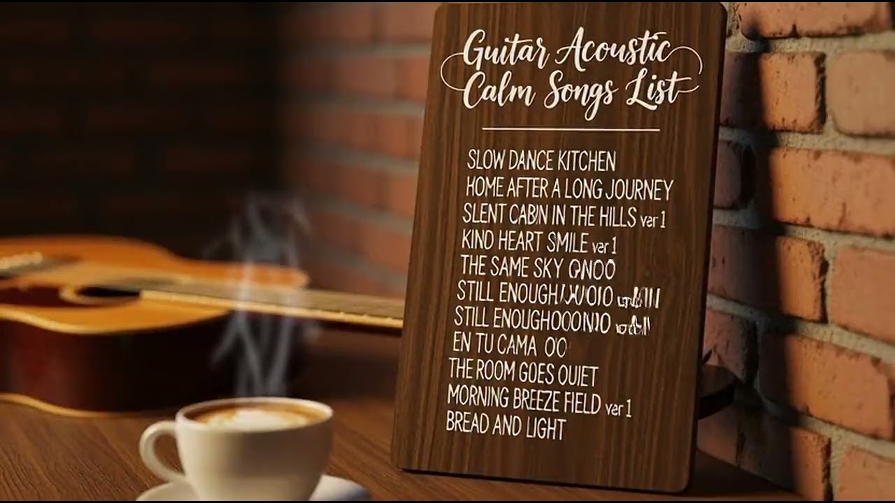 Relaxing Acoustic Guitar Music for Study & Focus 📚🎸
