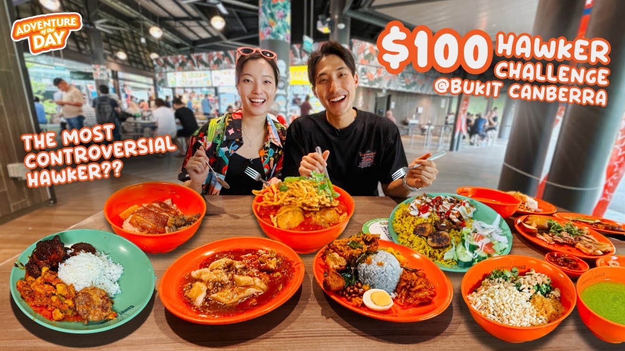 Reviewing SG's most CONTROVERSIAL hawker centre @ZermattNeo | Adventure Of The Day Ep 33