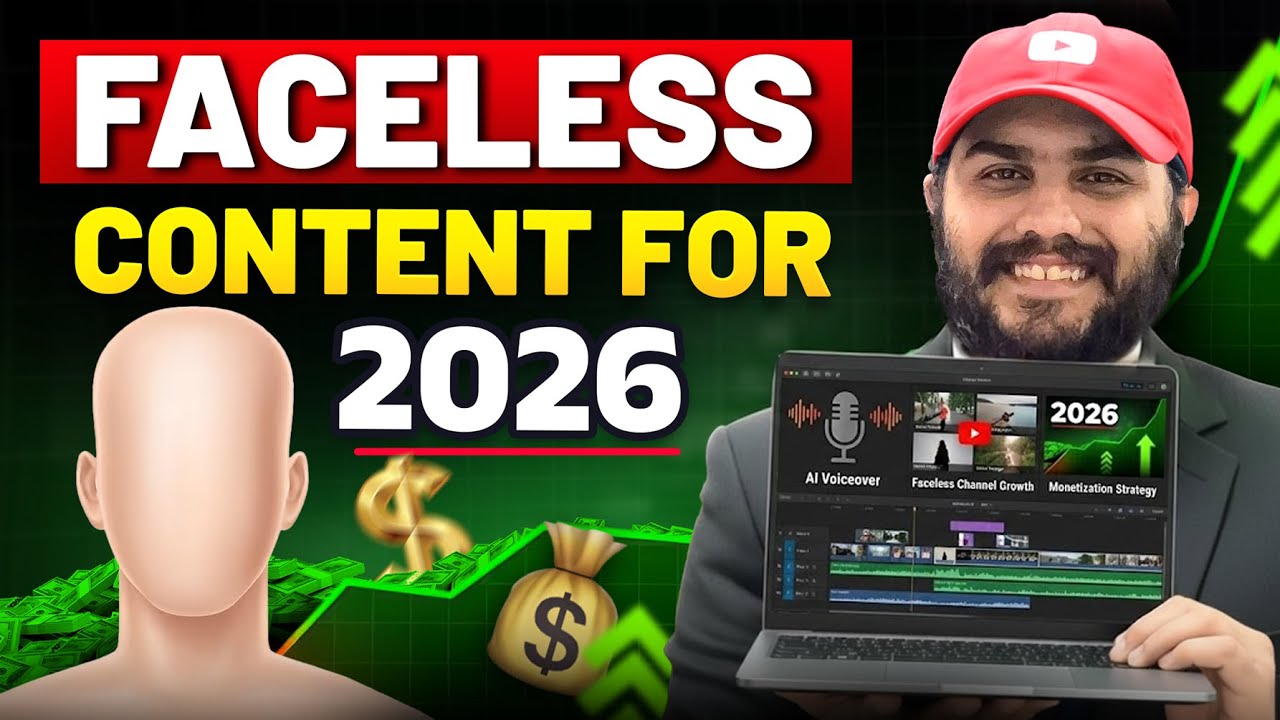 Easiest Method To Make Faceless Content In 2026 - Free Ai Tools
