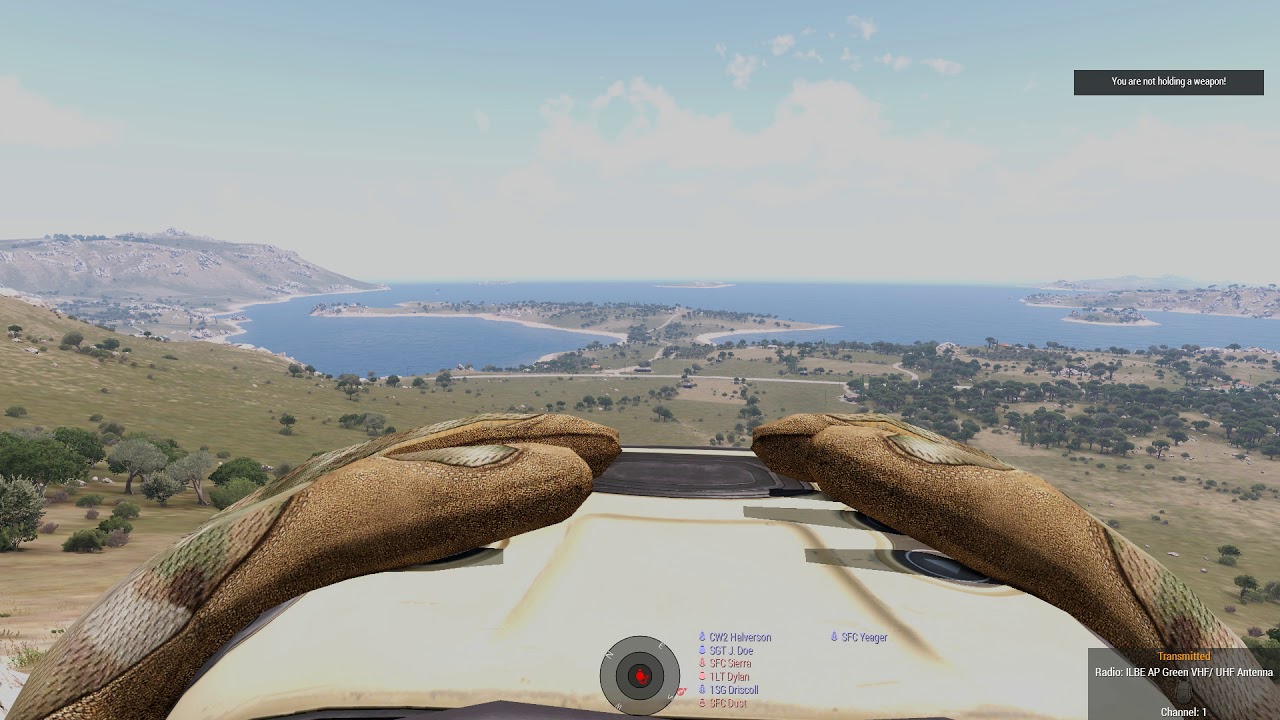 JTAC Calls in CAS for A-10 | ODA 5211 | 2/5 SFG Realism Unit