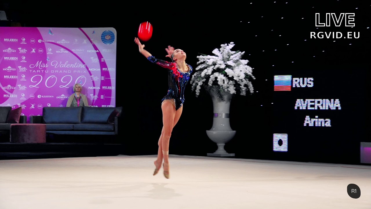 Arina Averina – Ball (AA) – 2020 Miss Valentine Grand Prix (Stream Highlight)