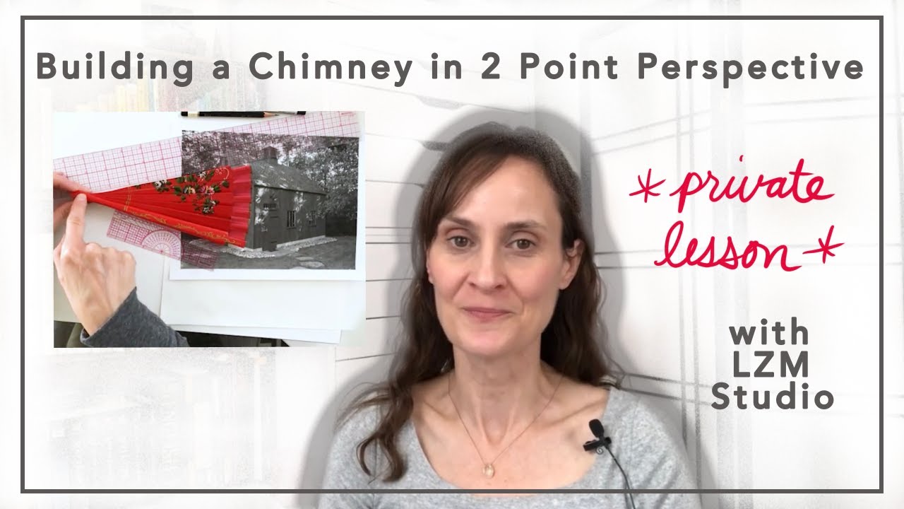 Building a Chimney in 2 Point Perspective