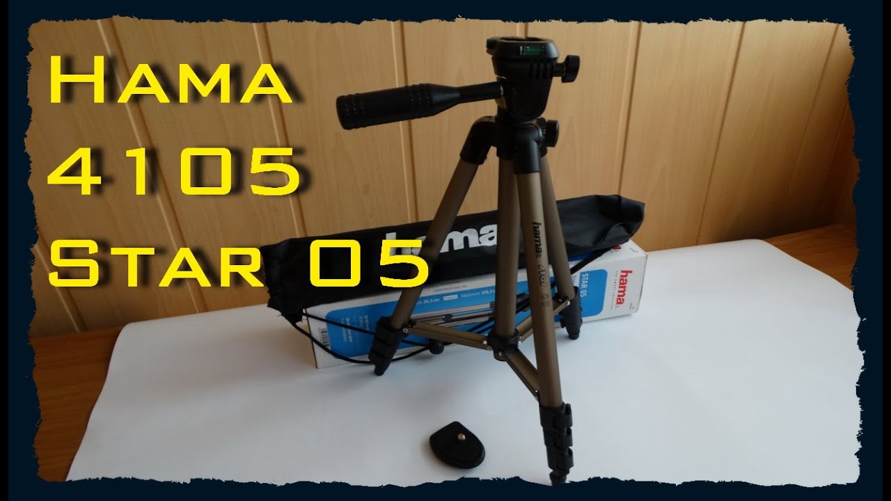 Hama Star 05 | Штатив | Трипод  | Распаковка