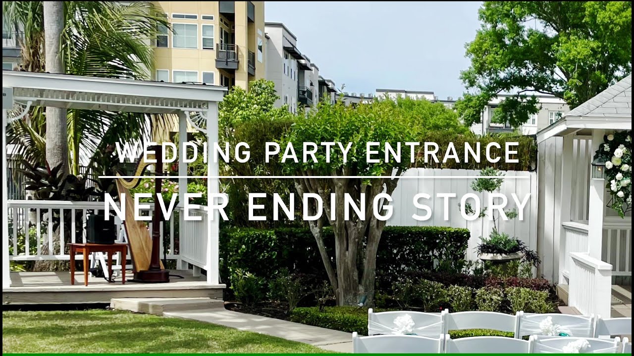 Celebration Gardens wedding harpist / Never Ending Story / Harp Cover / Winter Park, Florida