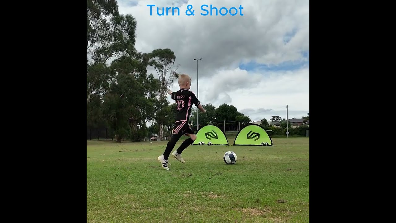Solo Soccer Training ⚽ Skills & Shooting Session for Kids
