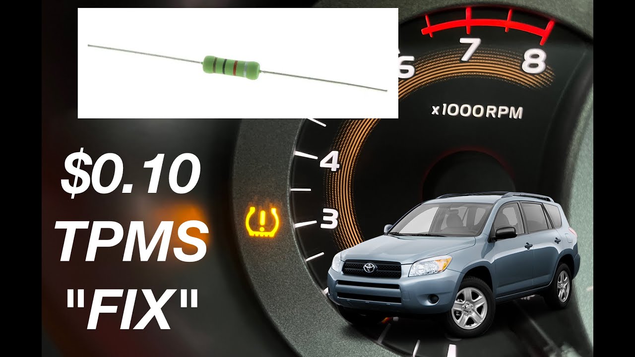 RAV4 (2006-2008 3rd gen. (XA30)) - TPMS Light 