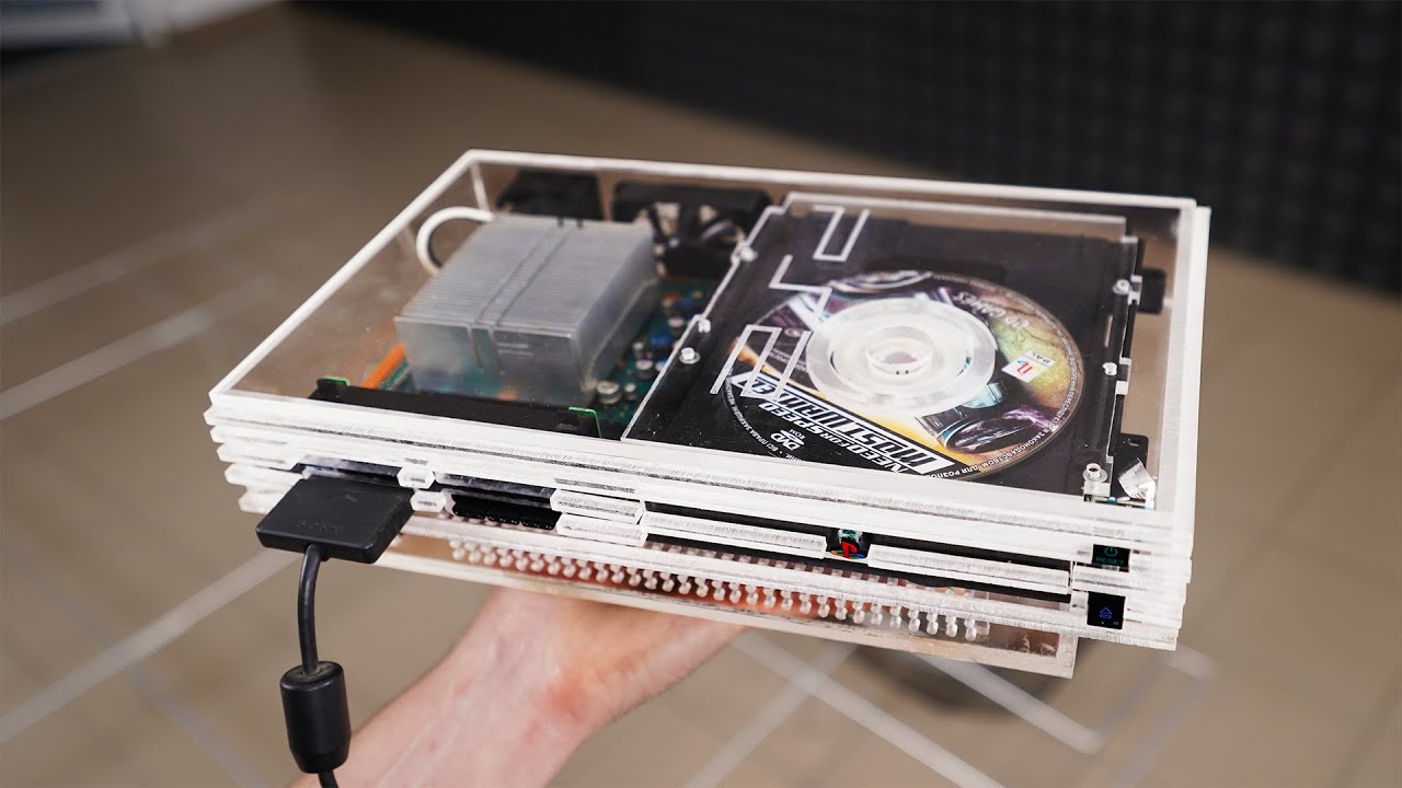 Custom Hand Build Clear PS2