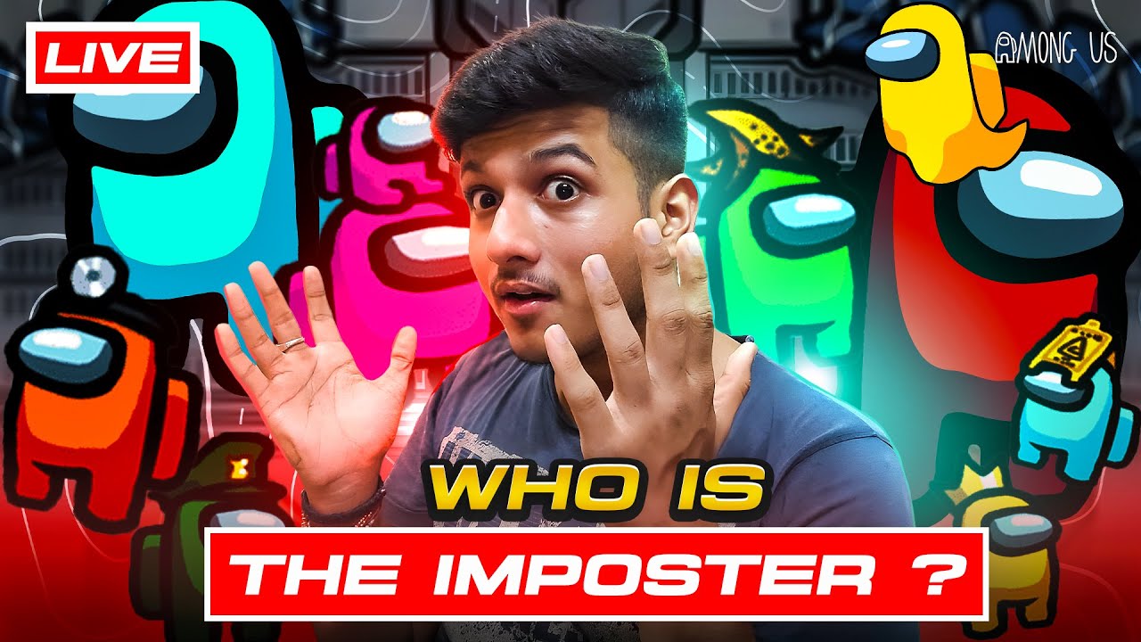 WHO IS THE IMPOSTER ? 😱🔥Among Us Live Stream 🔴